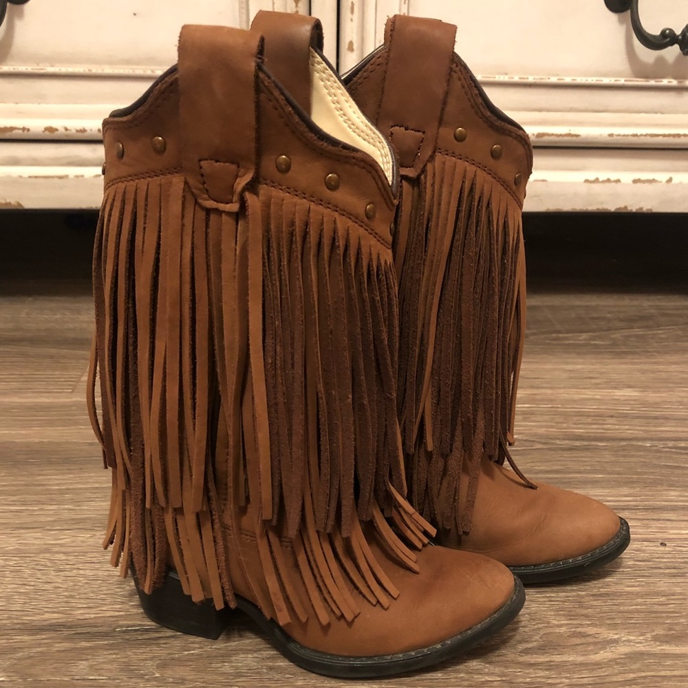Old West Fringe Boots